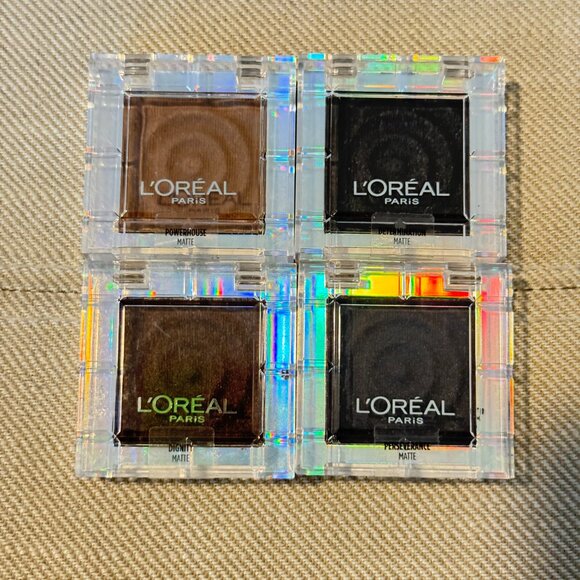 🌈 Lot of 10 L'Oréal Paris Eyeshadows Satin & Matte Brand New 🌈 - Picture 3 of 3